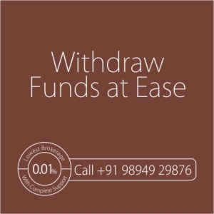 lowest-brokerage- Withdraw Funds at Ease